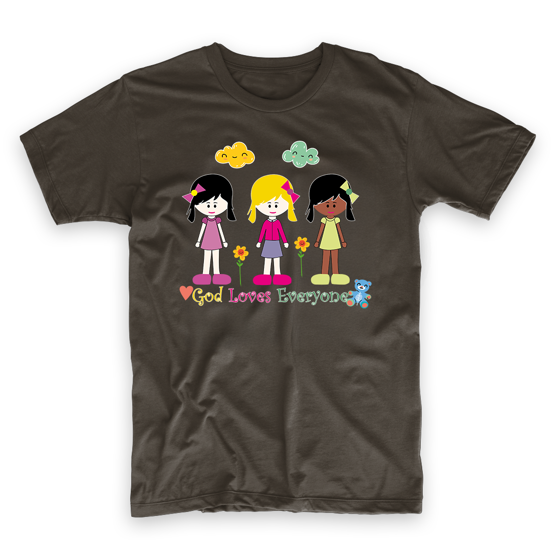 T-shirt Kids Girls God