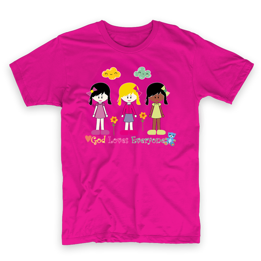 T-shirt Kids Girls God