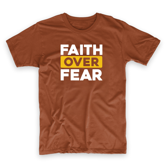 T-shirt Men Faith Over Fear