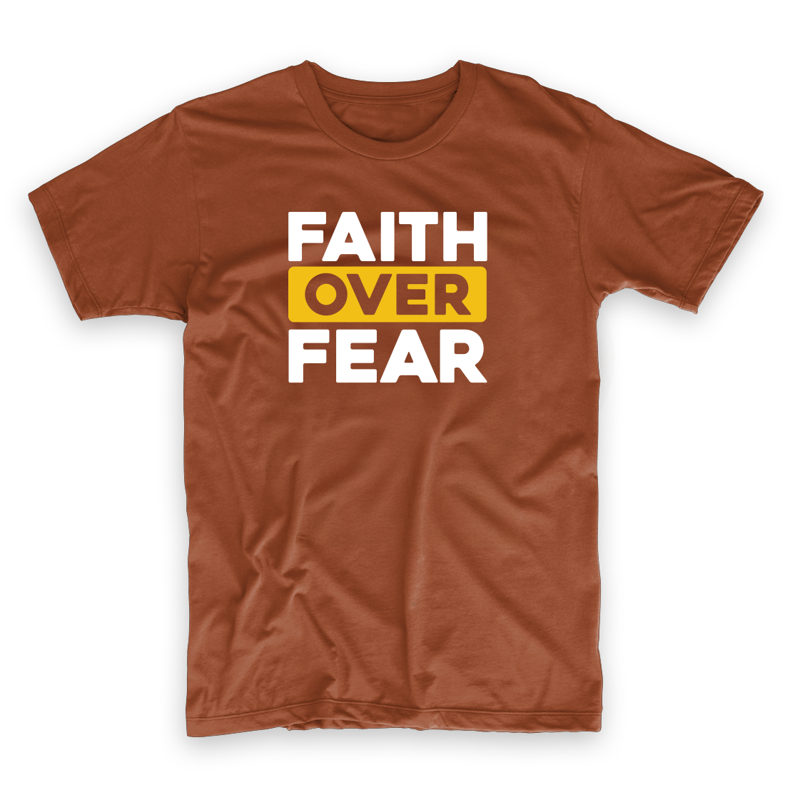 T-shirt Men Faith Over Fear